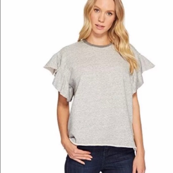 AG Flutter Sleeve Top - Picture 1 of 7